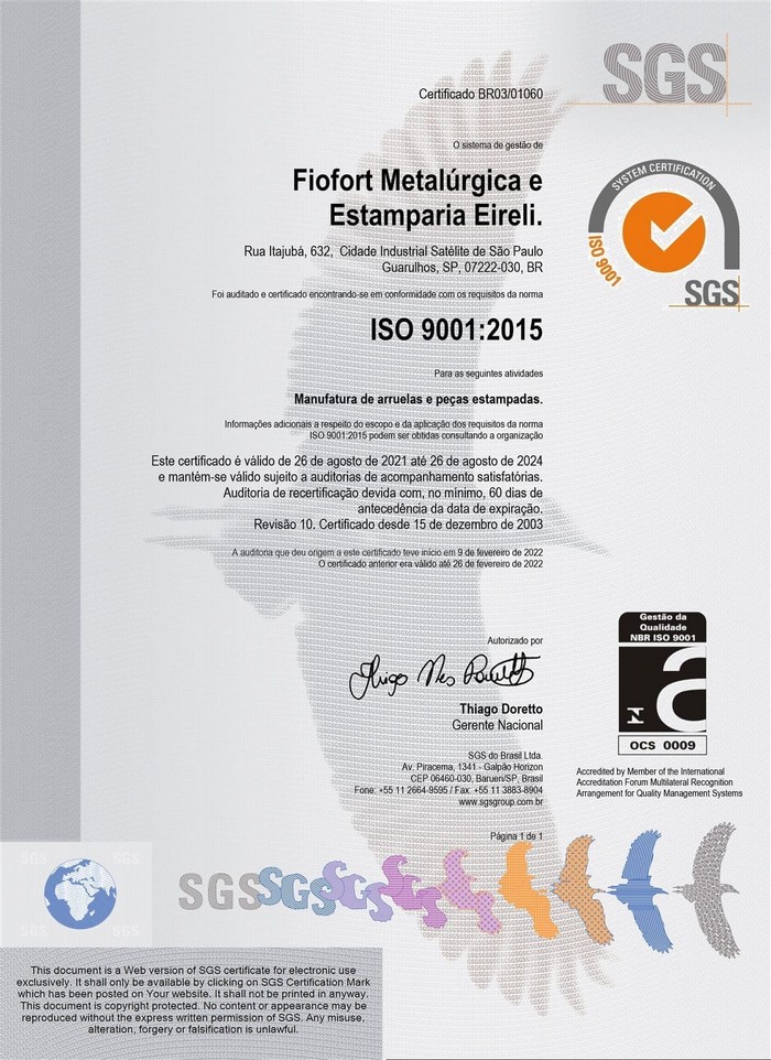 Arruelas DIN 125 - EN ISO 7089